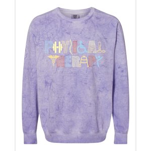 Physical Therapy Colorblast Crewneck Sweatshirt