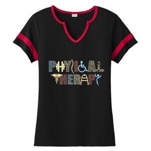 Physical Therapy Ladies Halftime Notch Neck Tee