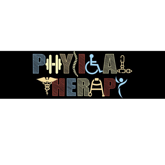 Physical Therapy Bumper Sticker