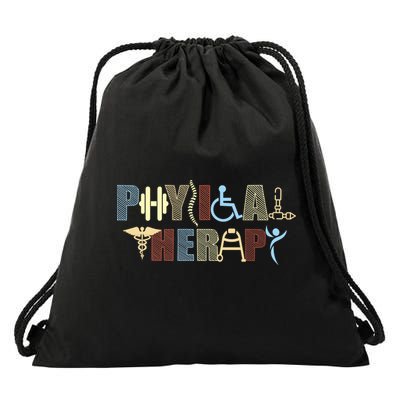 Physical Therapy Drawstring Bag