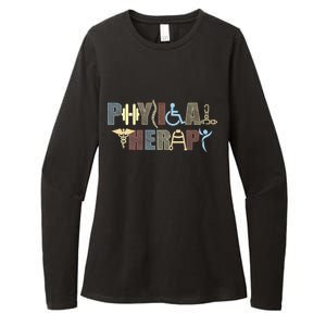 Physical Therapy Womens CVC Long Sleeve Shirt