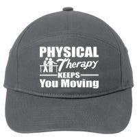 Physical Therapy Keeps You Moving 7-Panel Snapback Hat