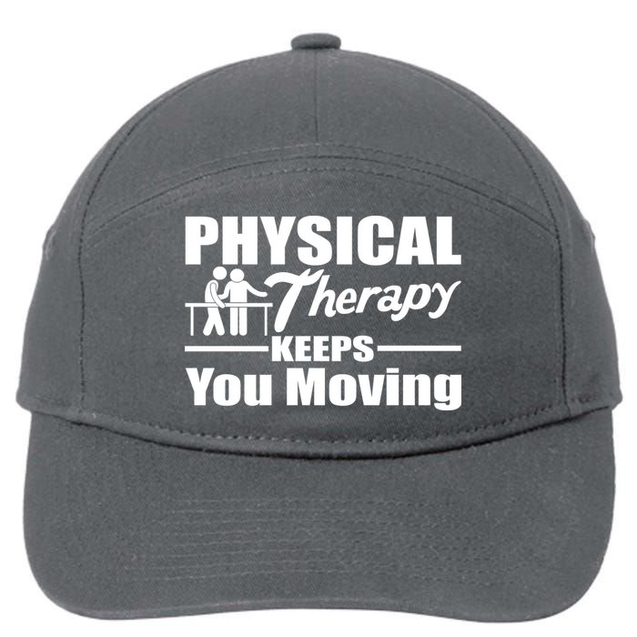 Physical Therapy Keeps You Moving 7-Panel Snapback Hat