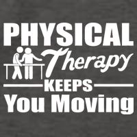 Physical Therapy Keeps You Moving Vector Backpack