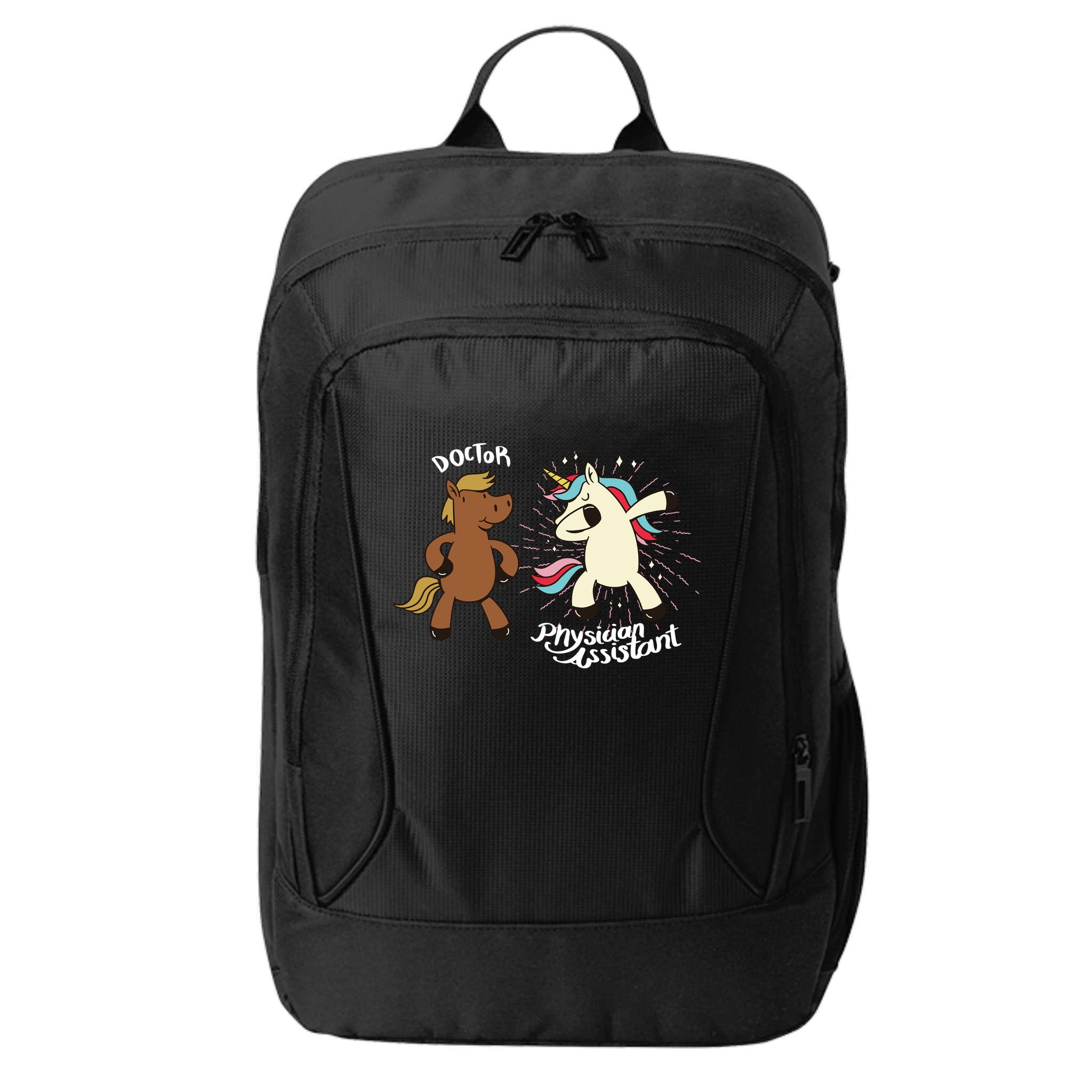 Physician Assistant Doctor Unicorn City Backpack