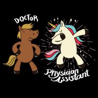 Physician Assistant Doctor Unicorn City Backpack
