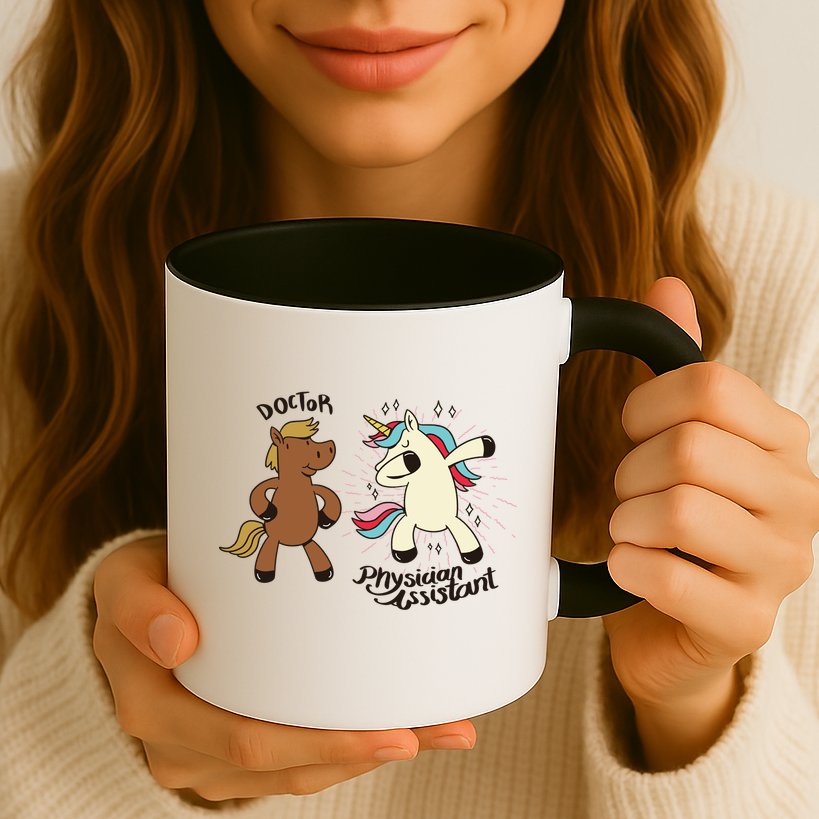Physician Assistant Doctor Unicorn Mug