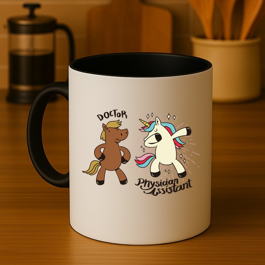 Physician Assistant Doctor Unicorn Mug