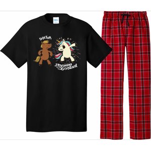 Physician Assistant Doctor Unicorn Pajama Set