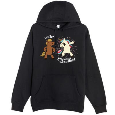 Physician Assistant Doctor Unicorn Premium Pullover Hoodie