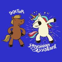 Physician Assistant Doctor Unicorn Long Sleeve Shirt