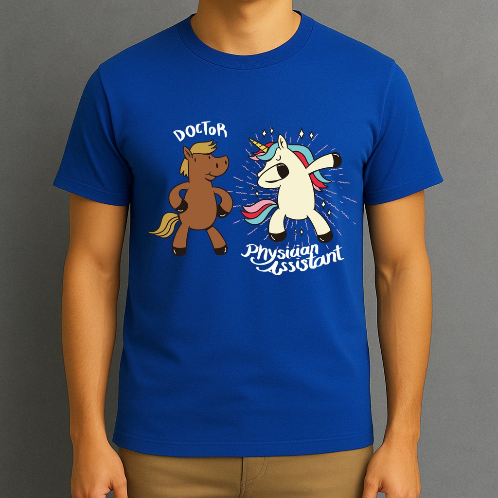 Physician Assistant Doctor Unicorn T-Shirt