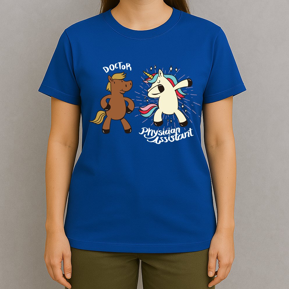 Physician Assistant Doctor Unicorn T-Shirt