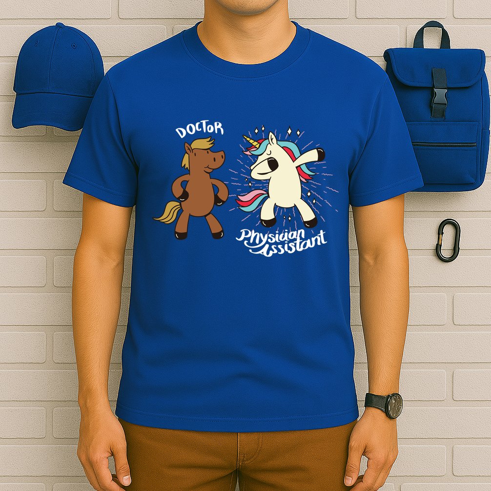 Physician Assistant Doctor Unicorn T-Shirt