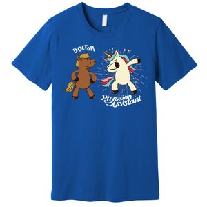 Physician Assistant Doctor Unicorn Premium T-Shirt