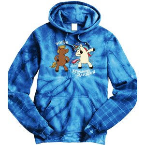 Physician Assistant Doctor Unicorn Tie Dye Hoodie