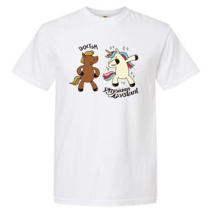 Physician Assistant Doctor Unicorn Garment-Dyed Heavyweight T-Shirt