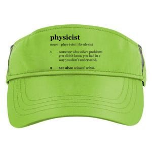 Physicist Definition Solve Problems Adult Drive Performance Visor