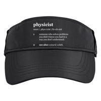 Physicist Definition Solve Problems Adult Drive Performance Visor