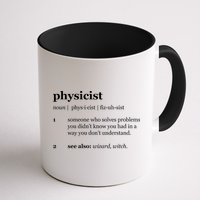 Physicist Definition Solve Problems Mug