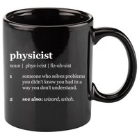 Physicist Definition Solve Problems 11oz C Handle Ceramic Mug