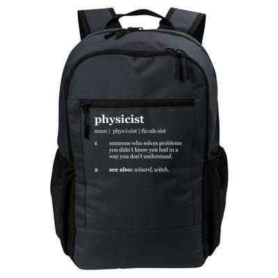 Physicist Definition Solve Problems Daily Commute Backpack