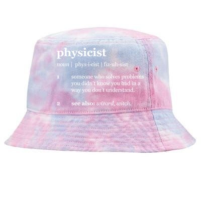 Physicist Definition Solve Problems Tie-Dyed Bucket Hat