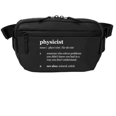 Physicist Definition Solve Problems Crossbody Pack