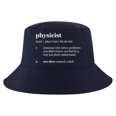 Physicist Definition Solve Problems Cool Comfort Performance Bucket Hat