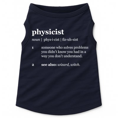 Physicist Definition Solve Problems Doggie Tank