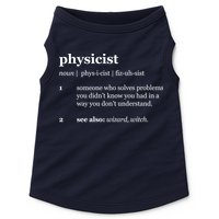 Physicist Definition Solve Problems Doggie Tank