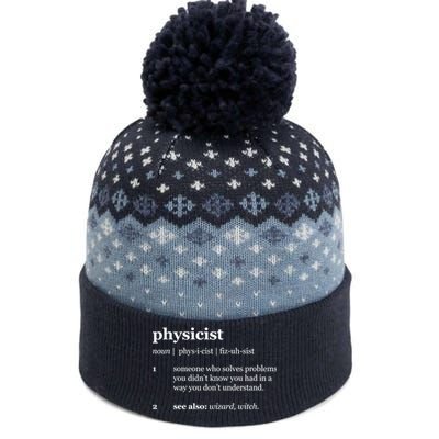 Physicist Definition Solve Problems The Baniff Cuffed Pom Beanie