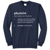 Physicist Definition Solve Problems Sweatshirt