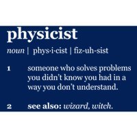 Physicist Definition Solve Problems Bumper Sticker