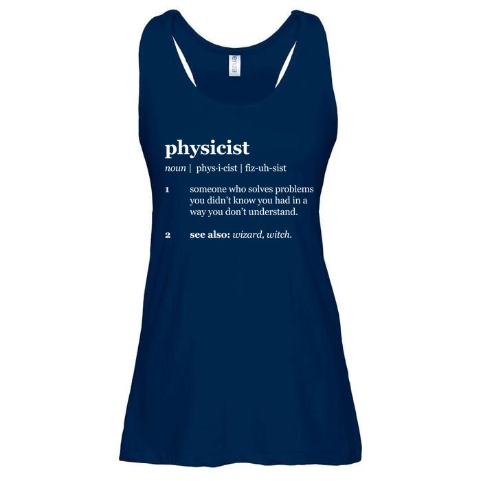 Physicist Definition Solve Problems Ladies Essential Flowy Tank