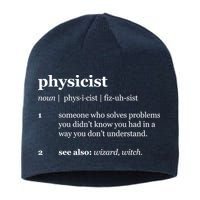 Physicist Definition Solve Problems Sustainable Beanie