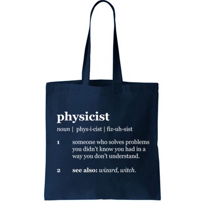 Physicist Definition Solve Problems Bag
