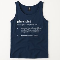 Physicist Definition Solve Problems Tank Top