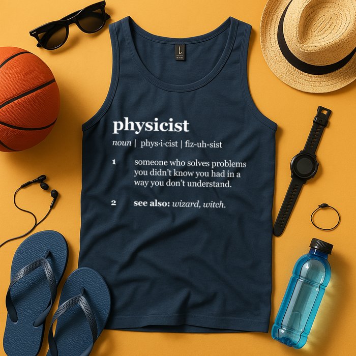 Physicist Definition Solve Problems Tank Top