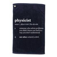 Physicist Definition Solve Problems Golf Towel