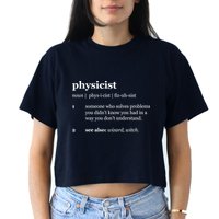 Physicist Definition Solve Problems Crop Top