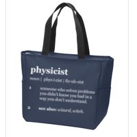 Physicist Definition Solve Problems Zip Tote Bag