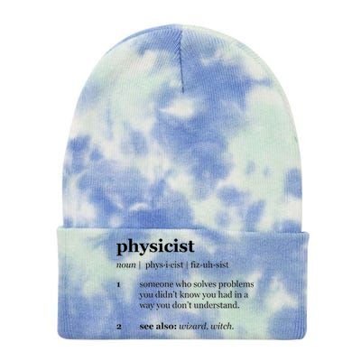 Physicist Definition Solve Problems Tie Dye 12in Knit Beanie