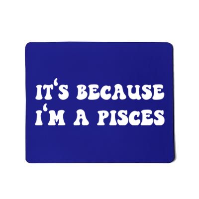 Pisces Horoscope Zodiac Sign Astrology Funny Gift Mousepad