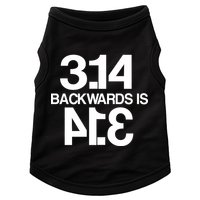 Pi 3.14 Backwards Is Pie Doggie Tank