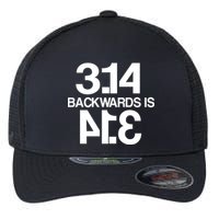 Pi 3.14 Backwards Is Pie Flexfit Unipanel Trucker Cap