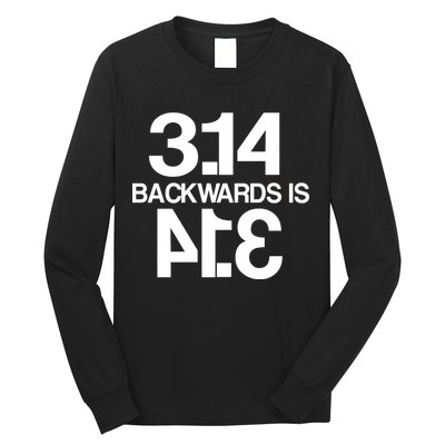 Pi 3.14 Backwards Is Pie Long Sleeve Shirt