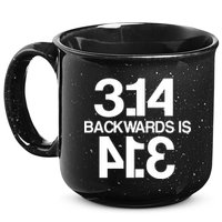 Pi 3.14 Backwards Is Pie 15oz Campfire Ceramic Mug