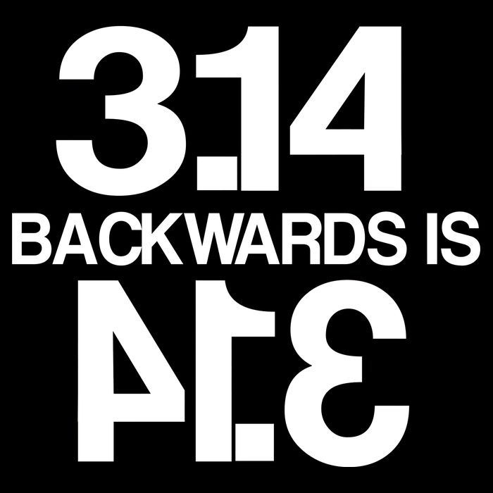Pi 3.14 Backwards Is Pie Flatbill Hat