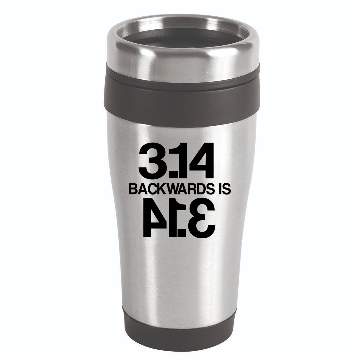 Pi 3.14 Backwards Is Pie 16oz Travel Tumbler